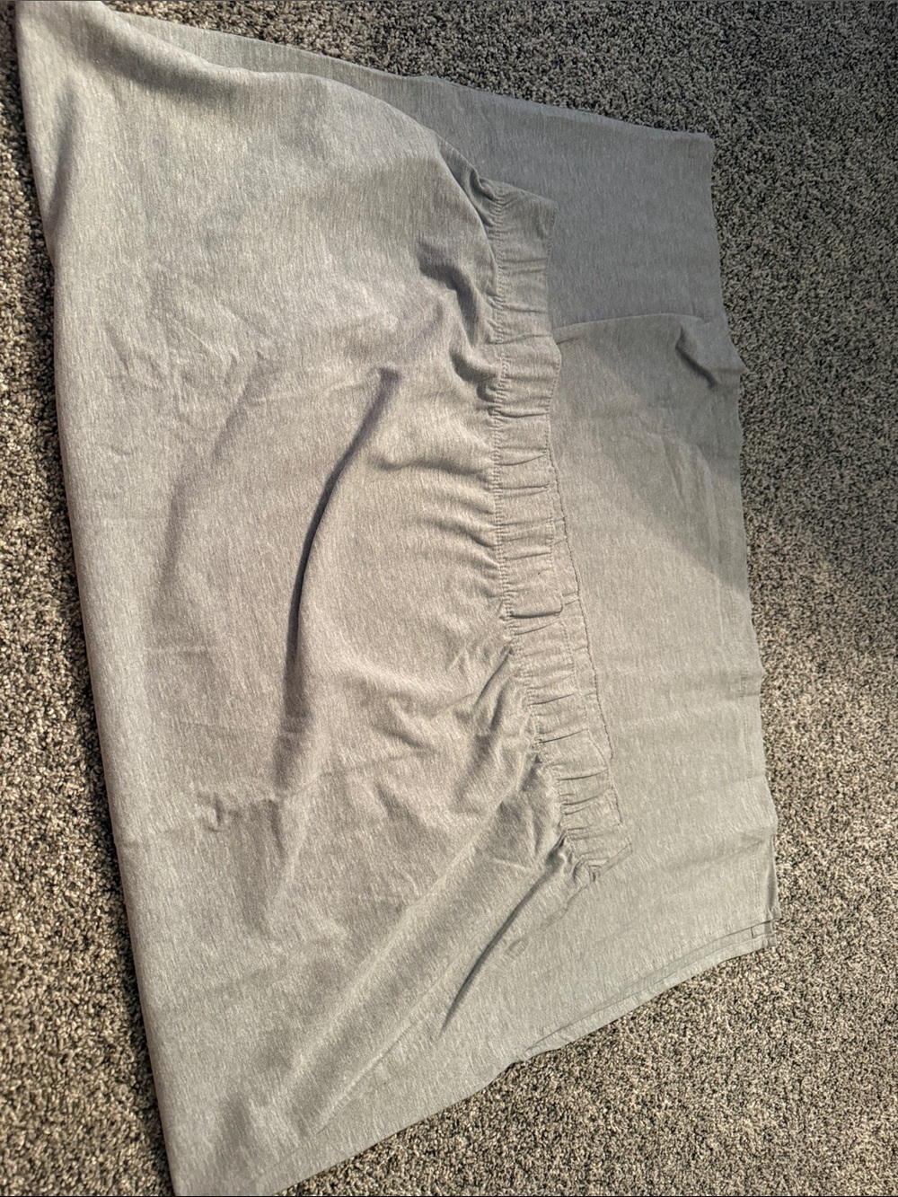 ellos Light Gray Midi Skirt - Picture 3 of 3